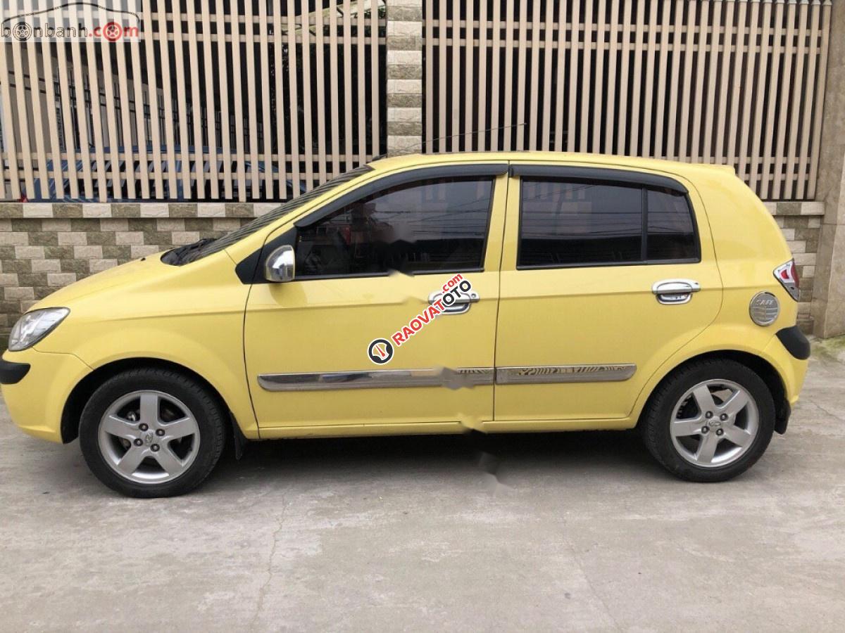 Bán Hyundai Getz 1.4 AT sản xuất năm 2009, màu vàng, xe nhập số tự động-3