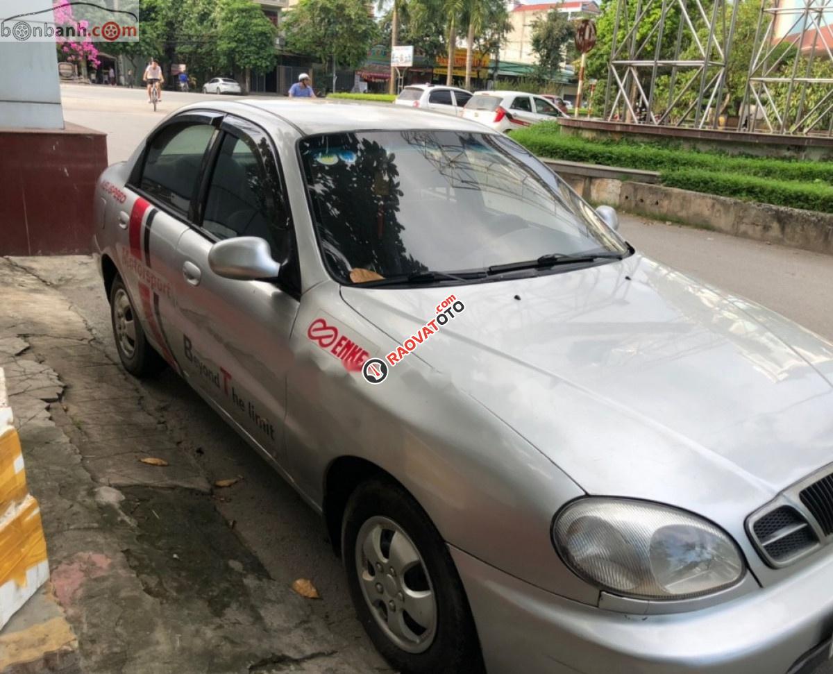 Bán ô tô Daewoo Lanos SX sản xuất năm 2004, màu bạc-0