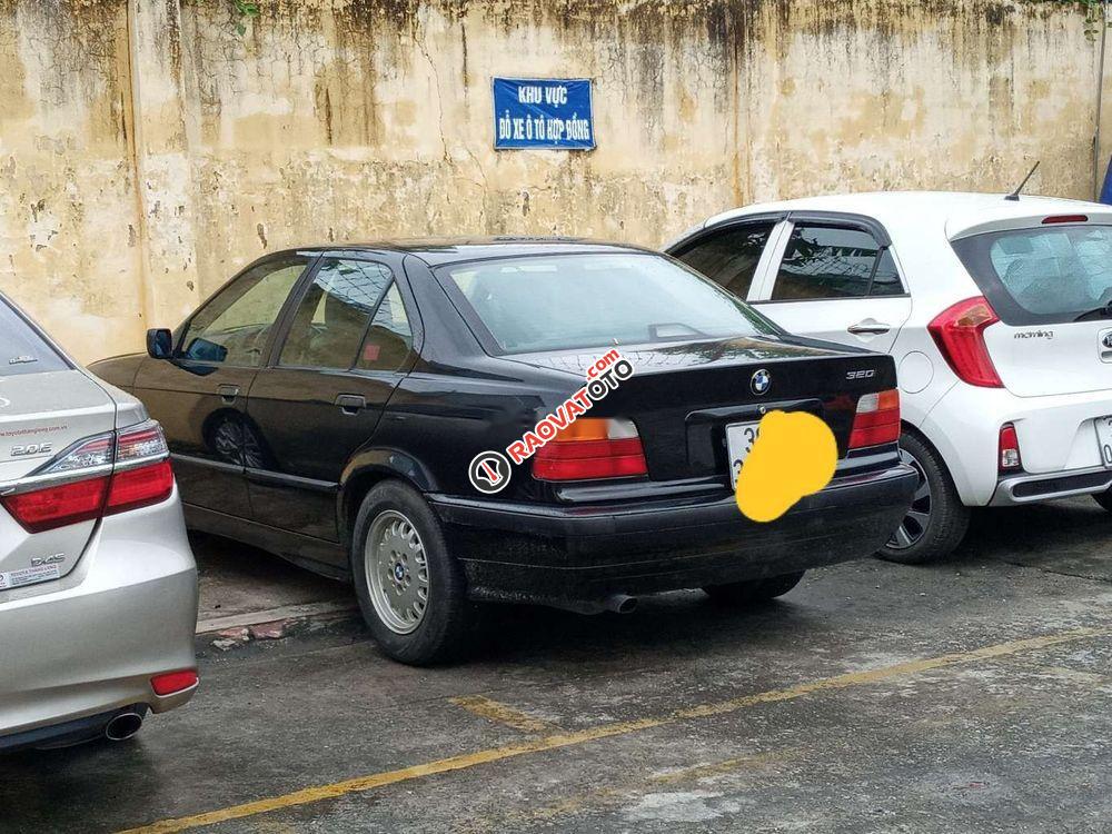 Bán BMW 320 1997, màu đen, xe nhập  -0