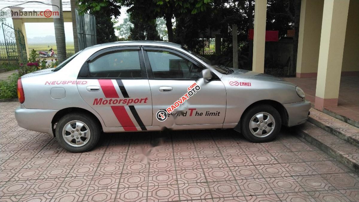 Bán ô tô Daewoo Lanos SX sản xuất năm 2004, màu bạc-6