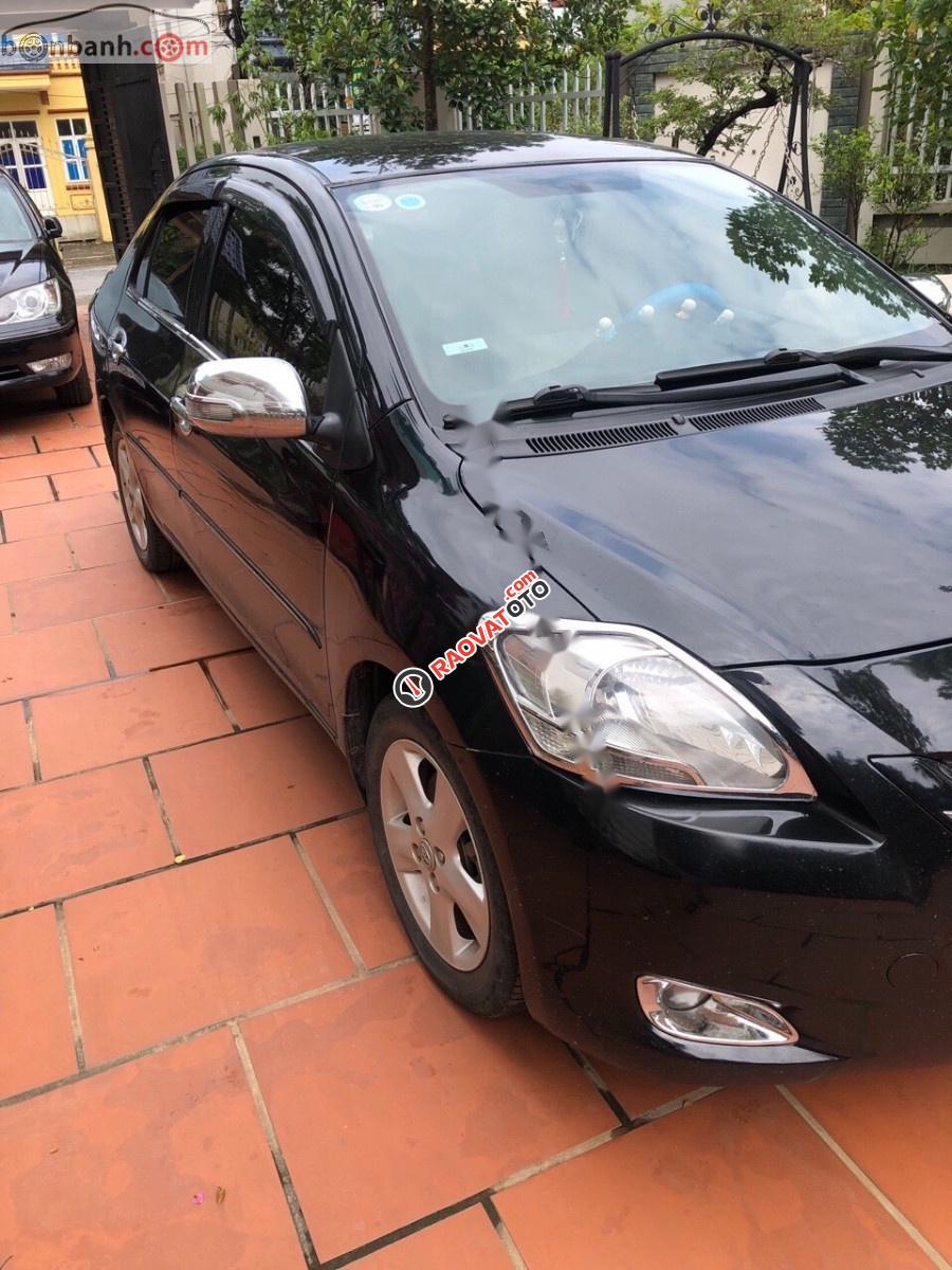 Xe Toyota Vios 1.5E sản xuất năm 2009, màu đen ít sử dụng-0