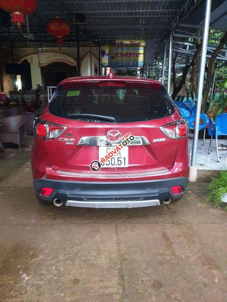 Cần bán lại xe Mazda CX 5 năm 2015, màu đỏ xe gia đình-1