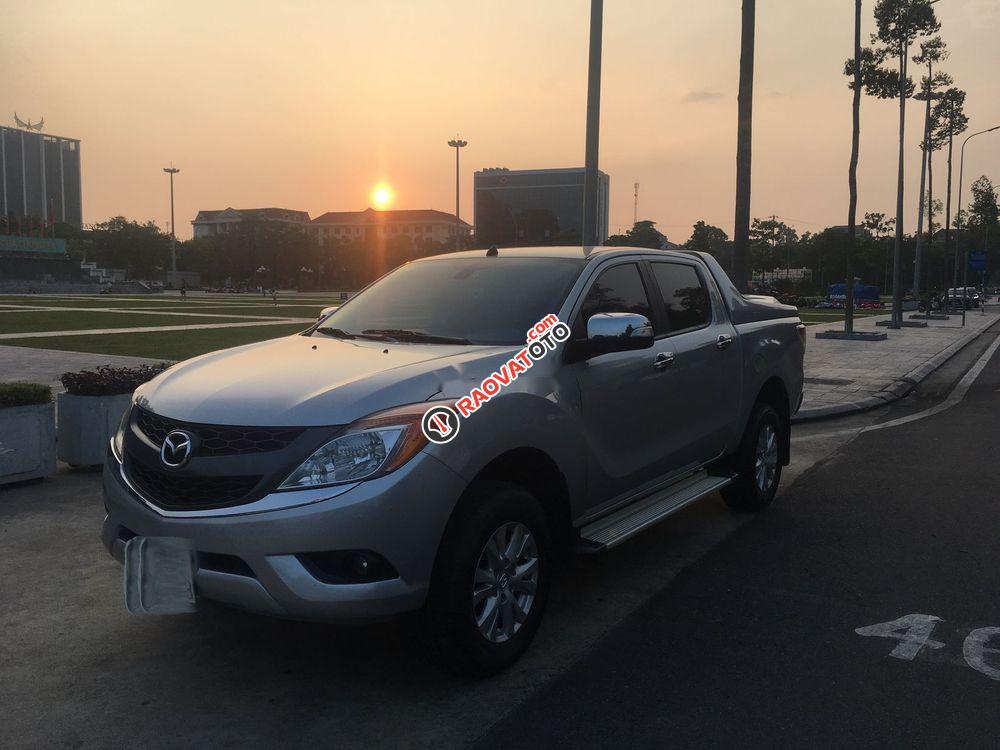 Chính chủ bán Mazda BT 50 3.2AT đời 2015, màu bạc, giá chỉ 505 triệu-0