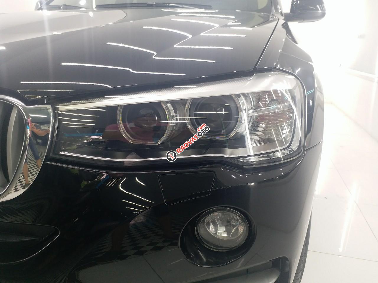 Bán BMW X4 xDriver28i sản xuất 2014, màu đen, nội thất kem nhập khẩu nguyên chiếc, biển Hà Nội-15
