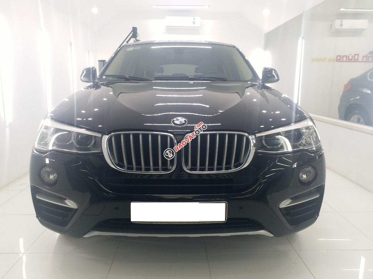 Bán BMW X4 xDriver28i sản xuất 2014, màu đen, nội thất kem nhập khẩu nguyên chiếc, biển Hà Nội-17