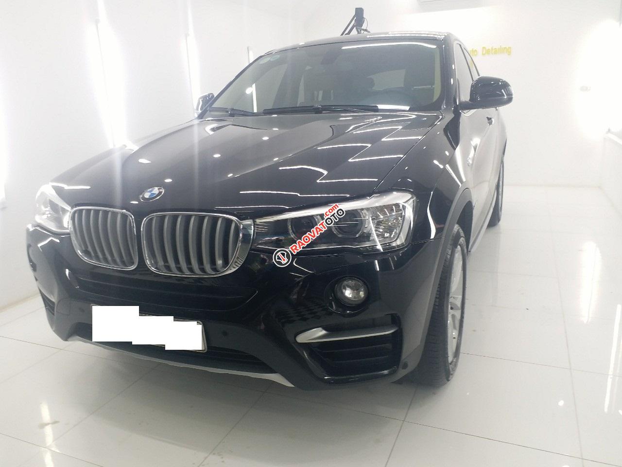 Bán BMW X4 xDriver28i sản xuất 2014, màu đen, nội thất kem nhập khẩu nguyên chiếc, biển Hà Nội-16