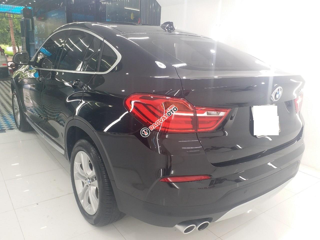Bán BMW X4 xDriver28i sản xuất 2014, màu đen, nội thất kem nhập khẩu nguyên chiếc, biển Hà Nội-1