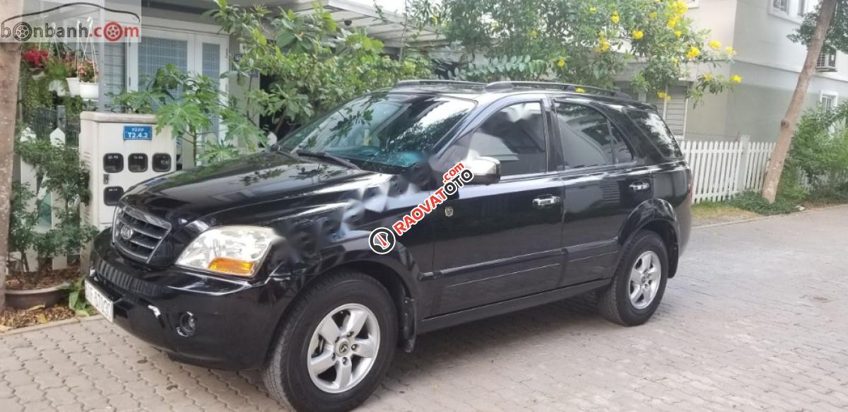 Bán ô tô Kia Sorento đời 2008, màu đen, xe nhập-4