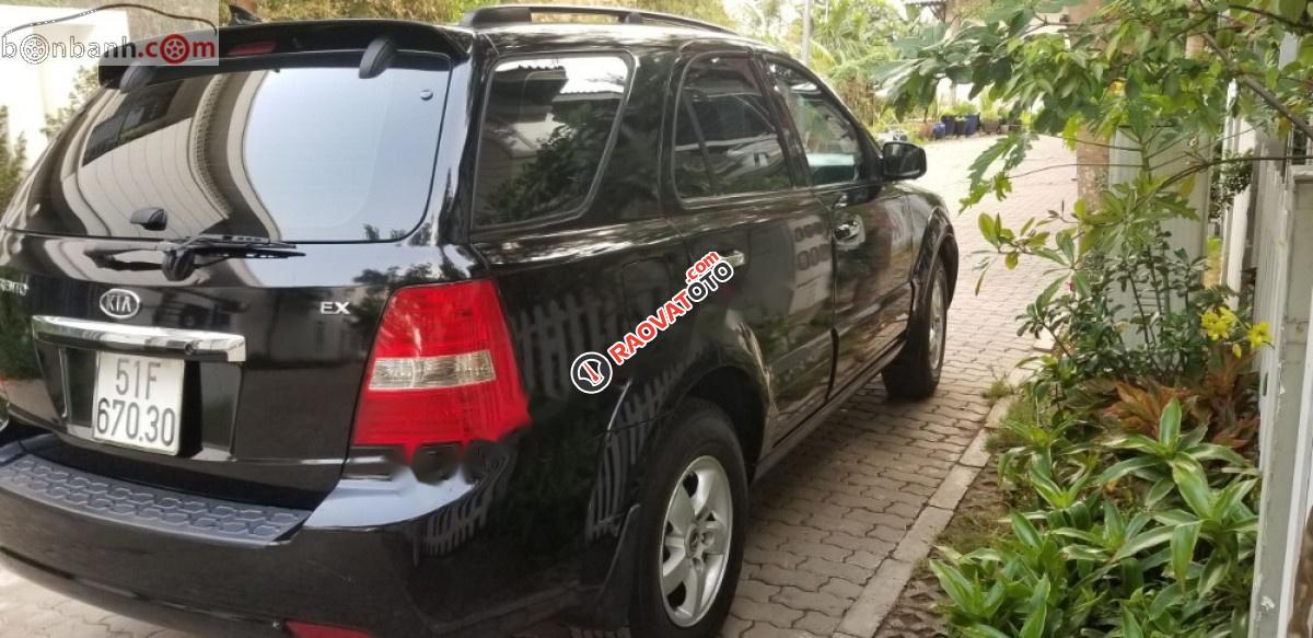 Bán ô tô Kia Sorento đời 2008, màu đen, xe nhập-1