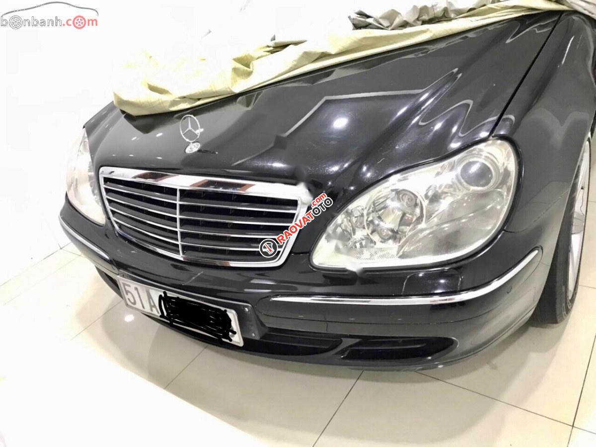 Bán ô tô Mercedes S500 đời 2004, màu đen, xe nhập, giá chỉ 560 triệu-0