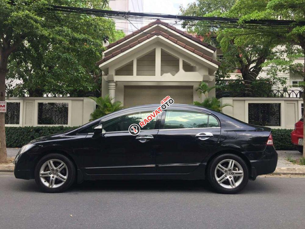 Bán Honda Civic AT năm sản xuất 2008, màu đen -3