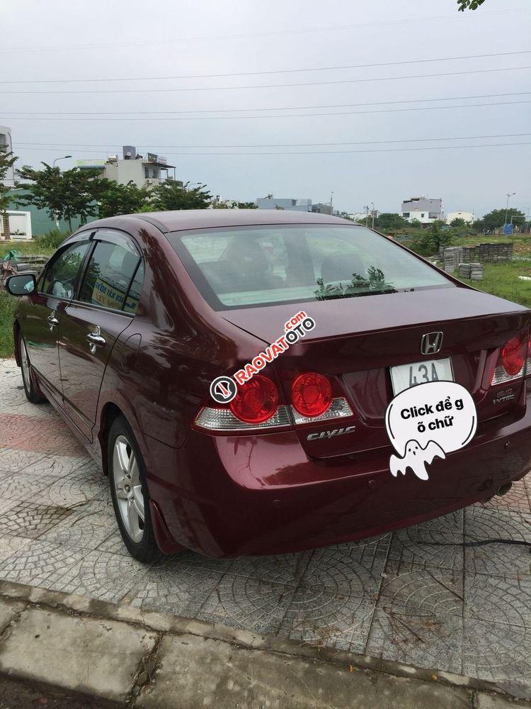 Xe Honda Civic AT 2008, màu đỏ, giá chỉ 335 triệu-4