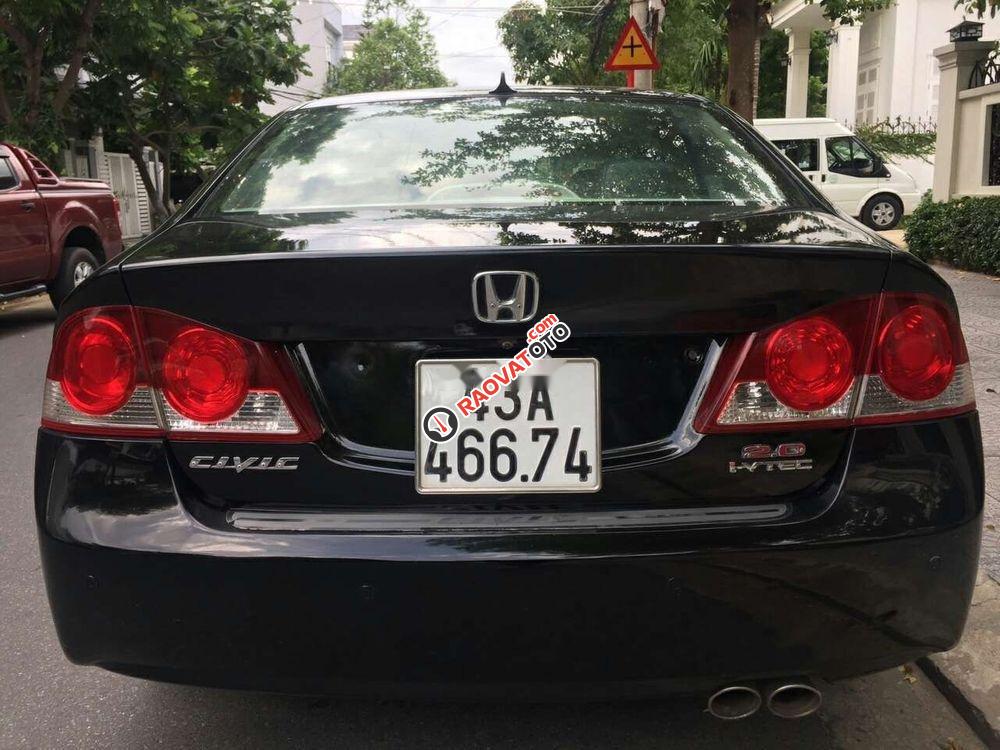 Bán Honda Civic AT năm sản xuất 2008, màu đen -10