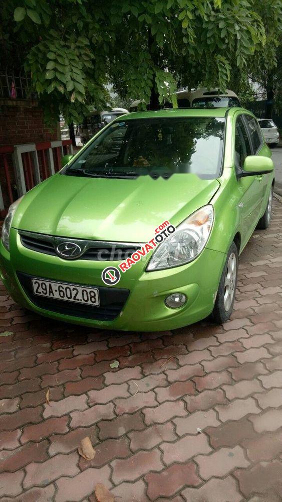 Cần bán lại xe Hyundai i20 AT 2010, màu xanh lam, xe nhập số tự động, 320 triệu-0