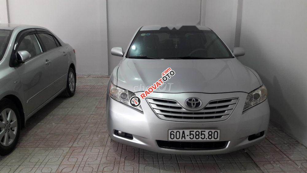 Cần bán lại xe Toyota Camry AT sản xuất 2008, màu bạc, nhập khẩu ít sử dụng-3