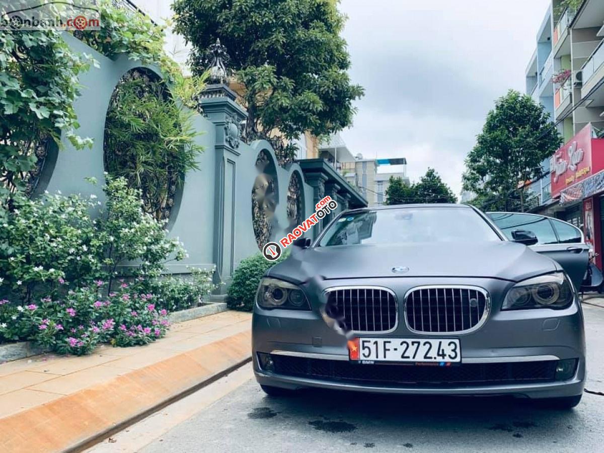 Bán ô tô BMW 750Li năm 2009, màu xám, nhập khẩu nguyên chiếc, giá tốt-5