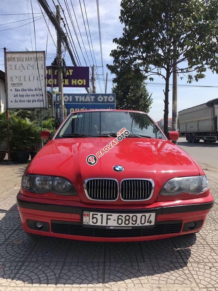 Bán BMW 320i sản xuất 1998, màu đỏ, xe nhập-1