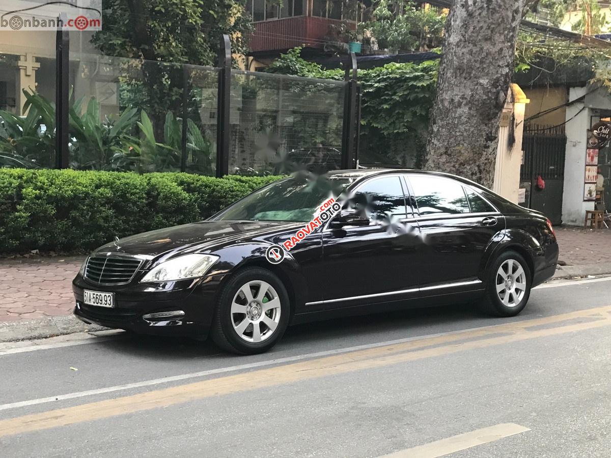 Bán Mercedes S350L năm sản xuất 2006, màu nâu, nhập khẩu nguyên chiếc, 640 triệu-0