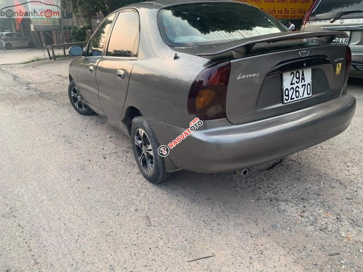 Bán Daewoo Lanos SX đời 2001, màu xám, giá chỉ 68 triệu-3