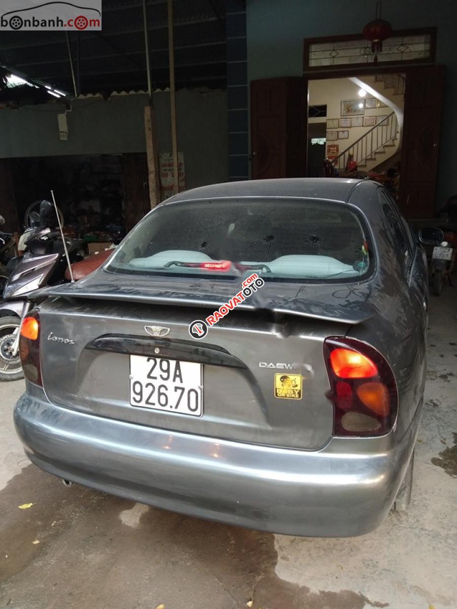 Bán Daewoo Lanos SX đời 2001, màu xám, giá chỉ 68 triệu-1