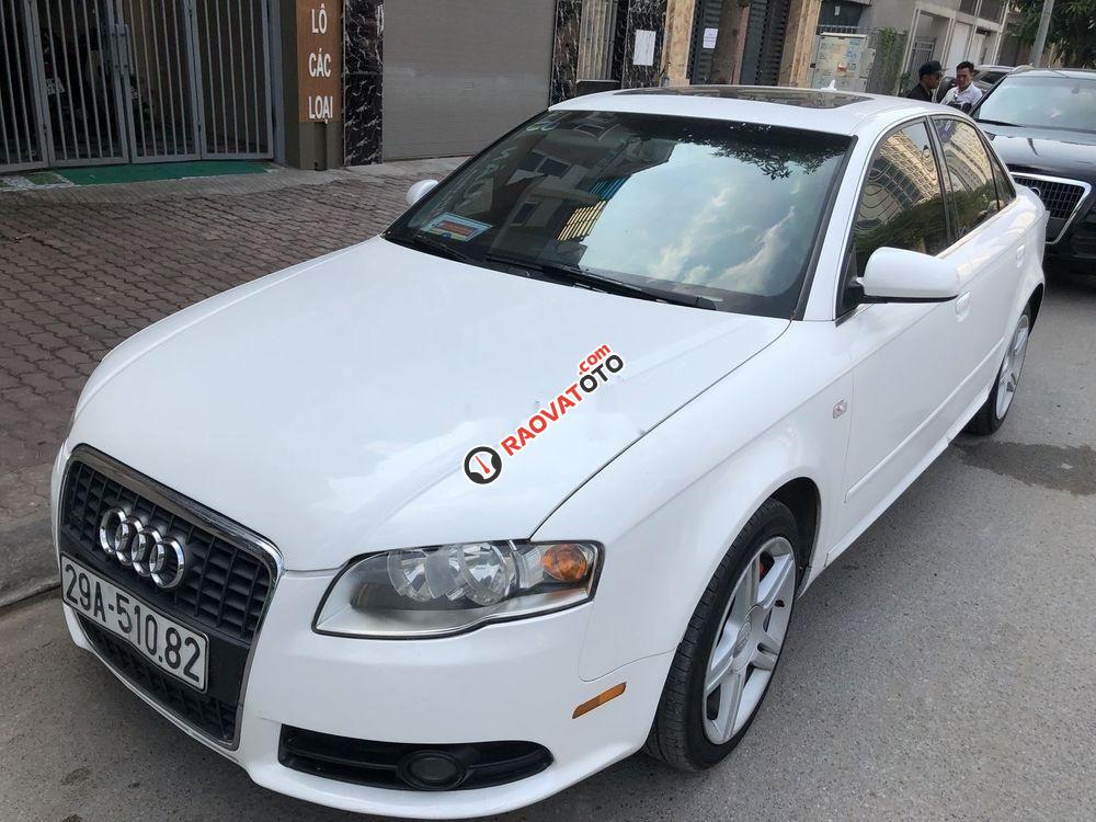 Bán Audi A4 2007, màu trắng, nhập khẩu còn mới-4