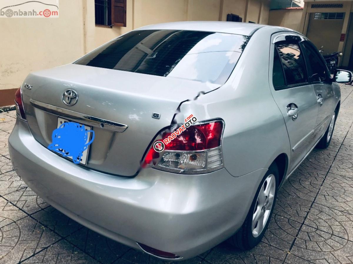 Bán Toyota Vios 1.5G sản xuất 2008, màu bạc, số tự động-0