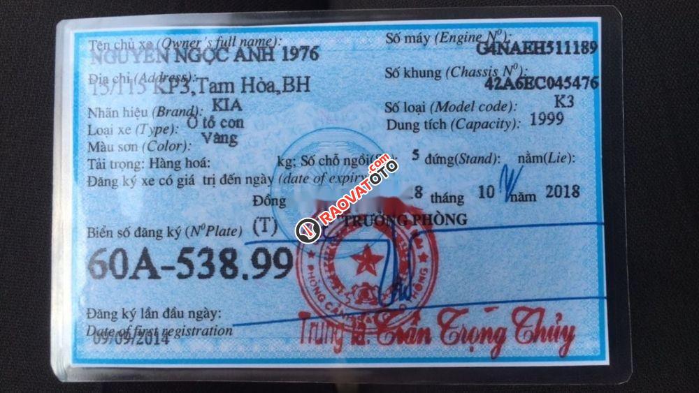 Bán xe cũ Kia K3 2.0 năm 2014, xe nhập-2