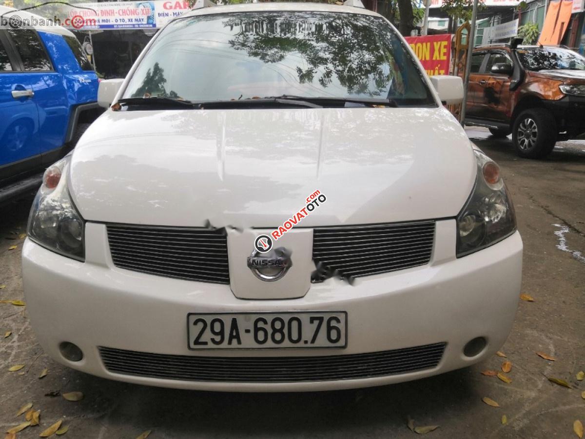 Bán Nissan Quest SL 3.5 V6 sản xuất năm 2005, màu trắng, nhập khẩu  -8