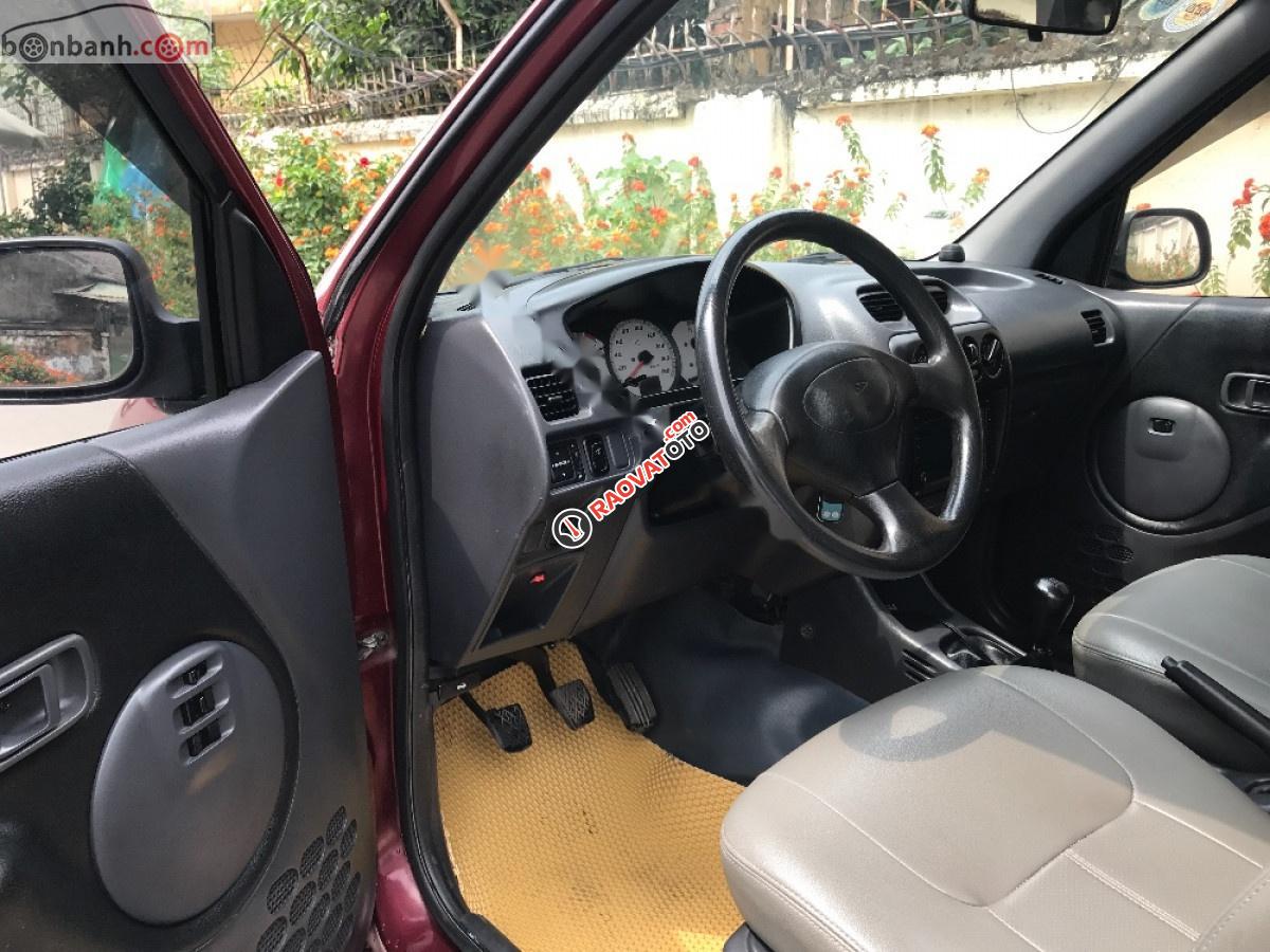 Bán Daihatsu Terios 4x4 MT 2004, màu đỏ, nhập khẩu, số sàn -8