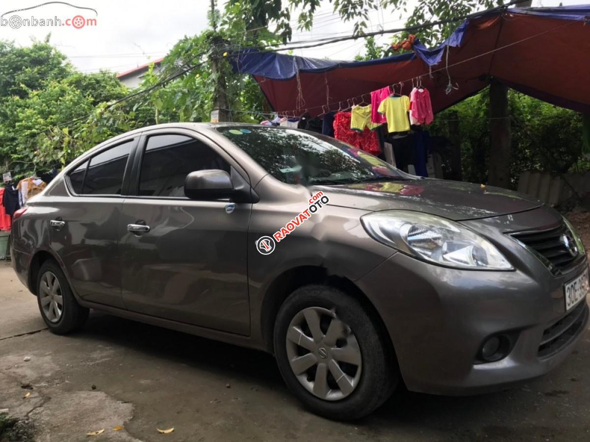 Bán Nissan Sunny XL năm sản xuất 2016, màu nâu, xe gia đình  -3