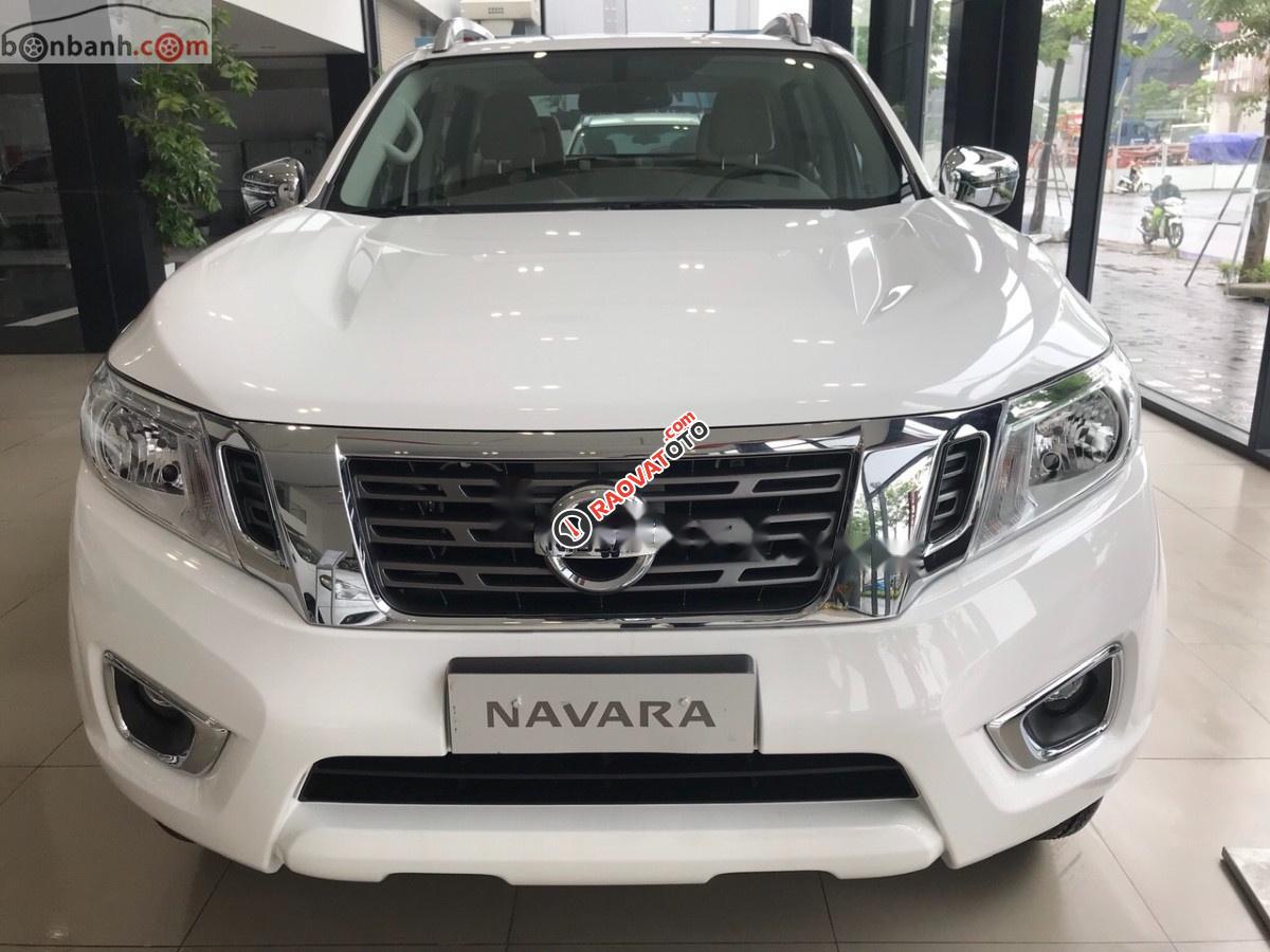 Bán Nissan Navara EL A-IVI 2.5 AT 2WD 2019, màu trắng, xe nhập-2