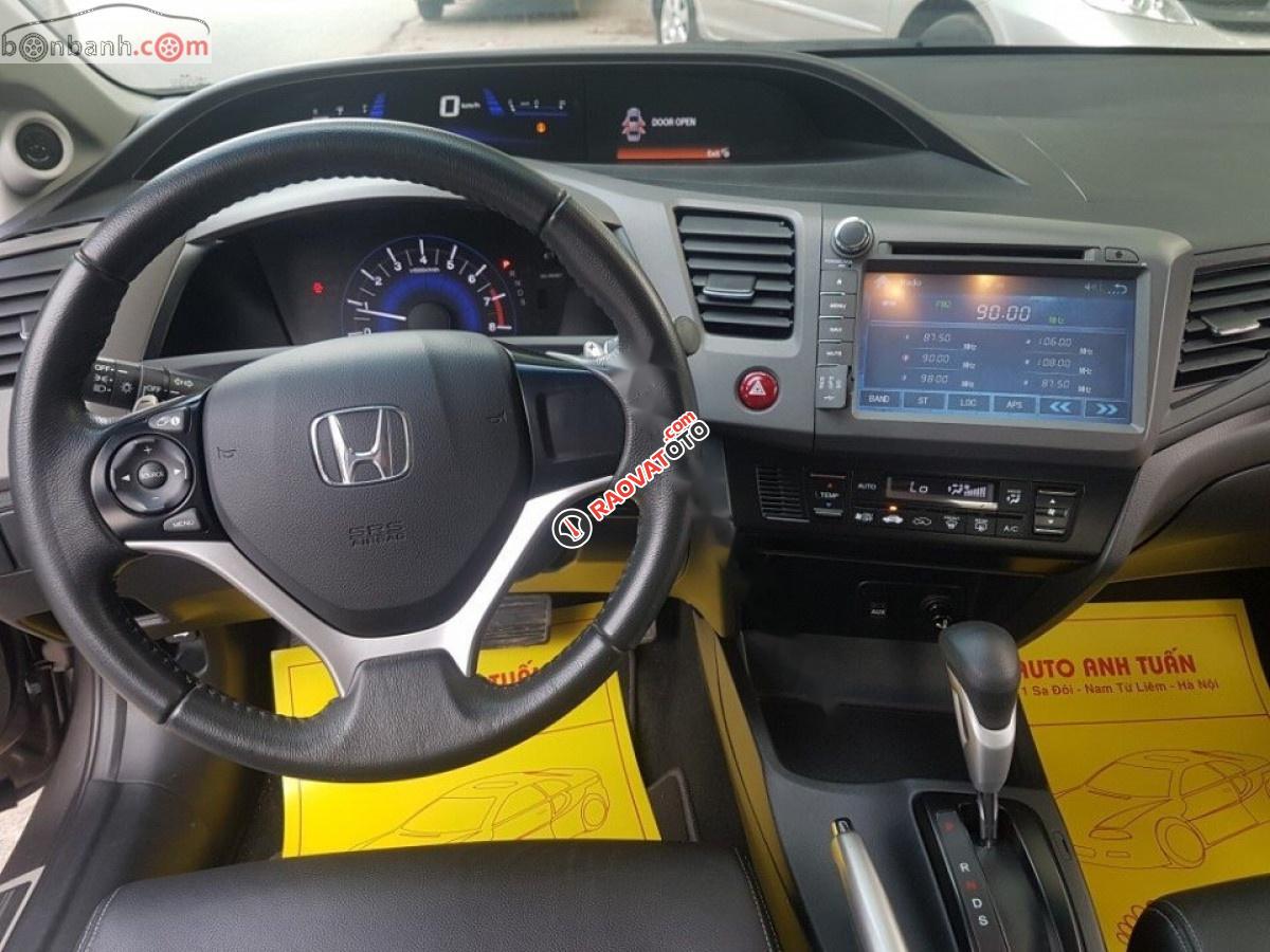 Bán Honda Civic 2.0 AT năm 2013, màu đen-2