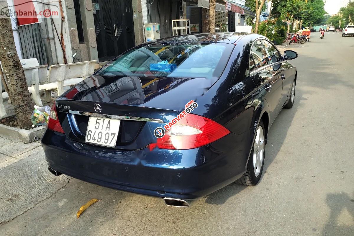 Xe Mercedes CLS 350 đời 2004, màu xanh lam, nhập khẩu  -5