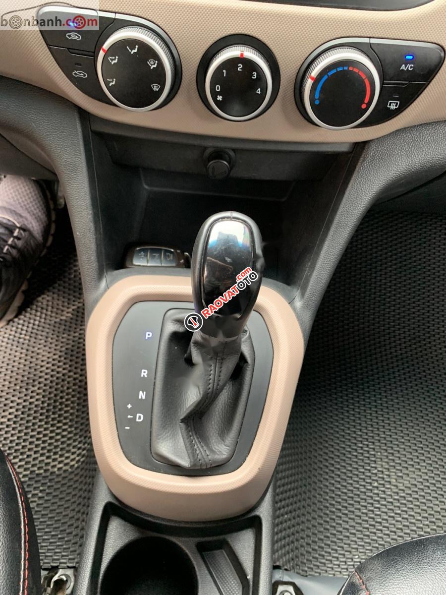 Bán Hyundai Grand i10 1.0 AT đời 2016, màu đỏ, nhập khẩu -9