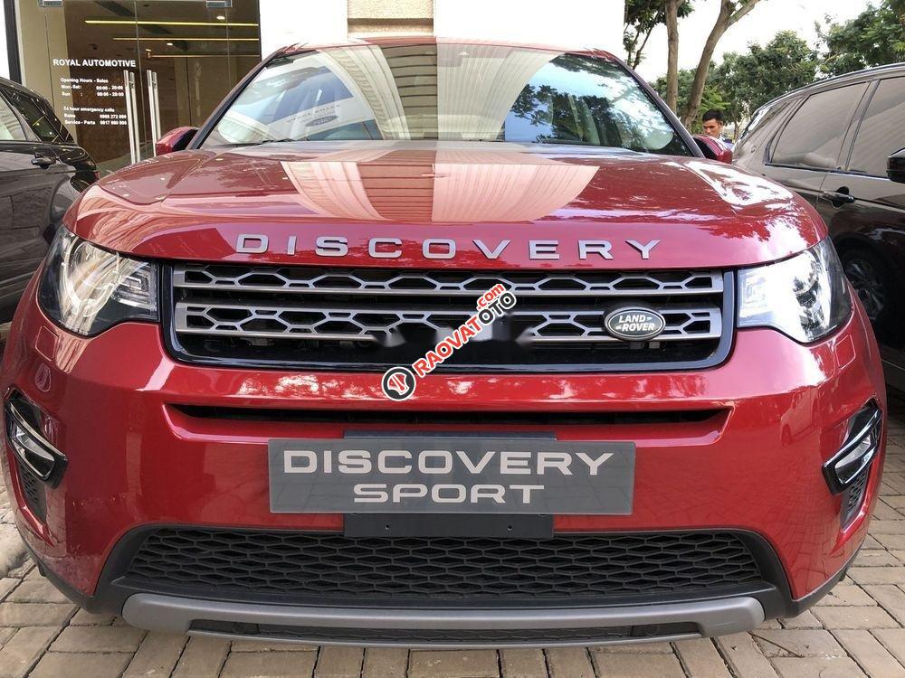 Bán xe LandRover Discovery Sport SE 2019, màu đỏ, nhập khẩu nguyên chiếc-1