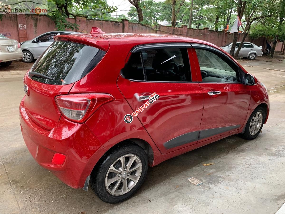 Bán Hyundai Grand i10 1.0 AT đời 2016, màu đỏ, nhập khẩu -5