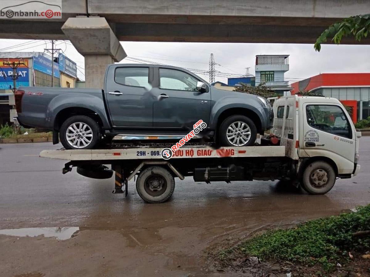 Bán Isuzu Dmax LS Prestige 3.0L 4x4 AT đời 2018, màu xám, xe nhập-1