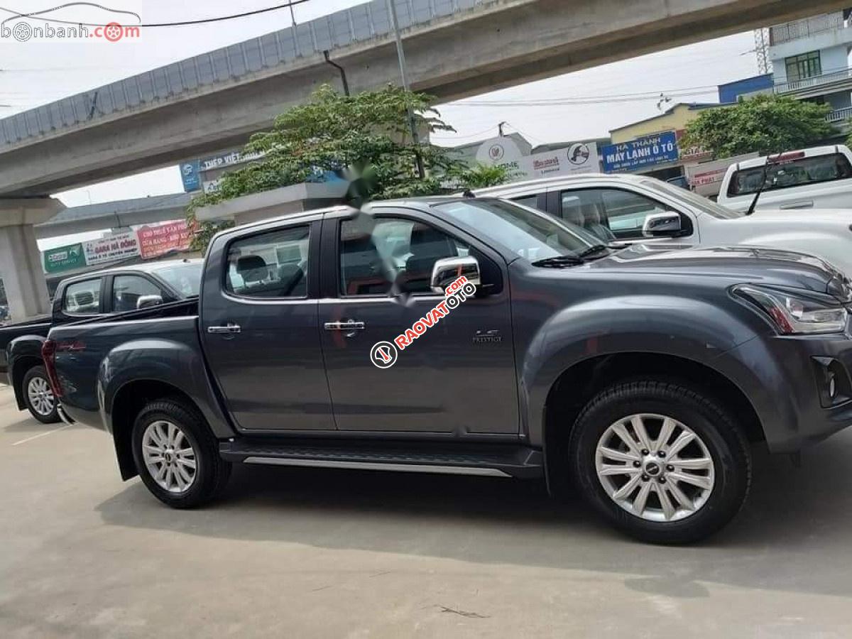 Bán Isuzu Dmax LS Prestige 3.0L 4x4 AT đời 2018, màu xám, xe nhập-3