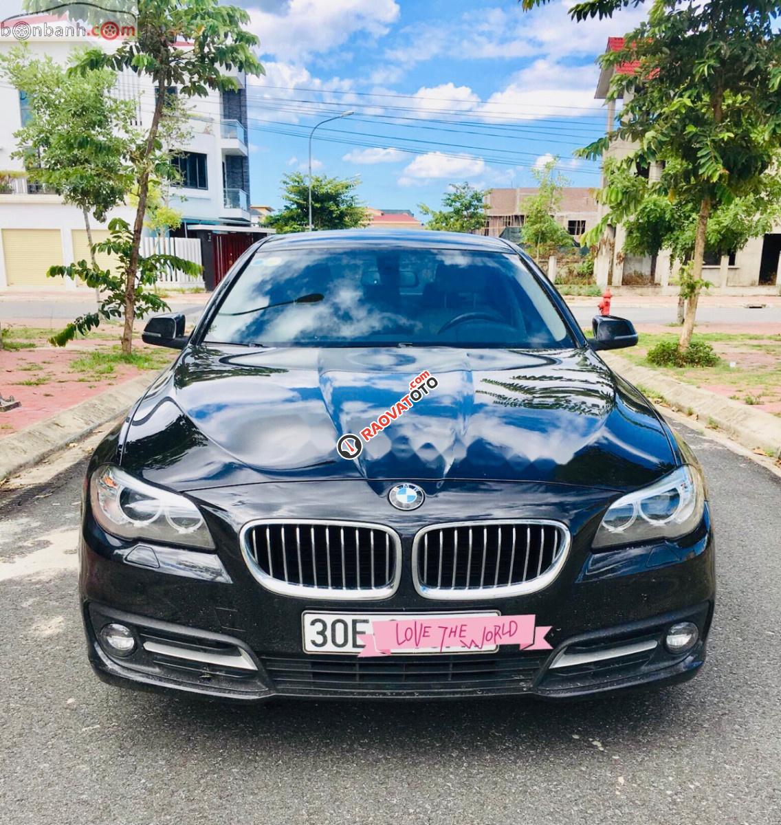 Cần bán BMW 5 Series đời 2017, màu đen, xe nhập chính chủ-1