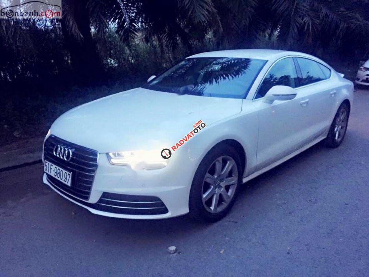 Cần bán Audi A7 đời 2016, màu trắng, nhập khẩu nguyên chiếc như mới-0