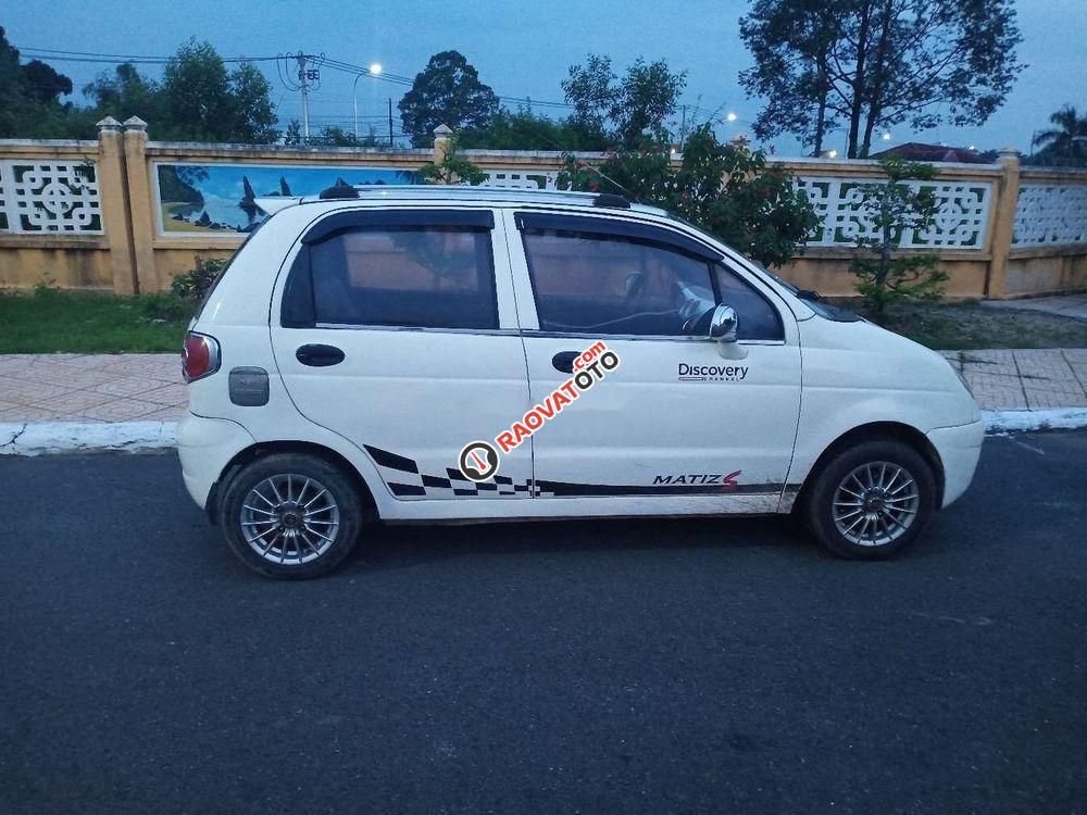 Cần bán lại xe Daewoo Matiz MT đời 2004, màu trắng, nhập khẩu  -0