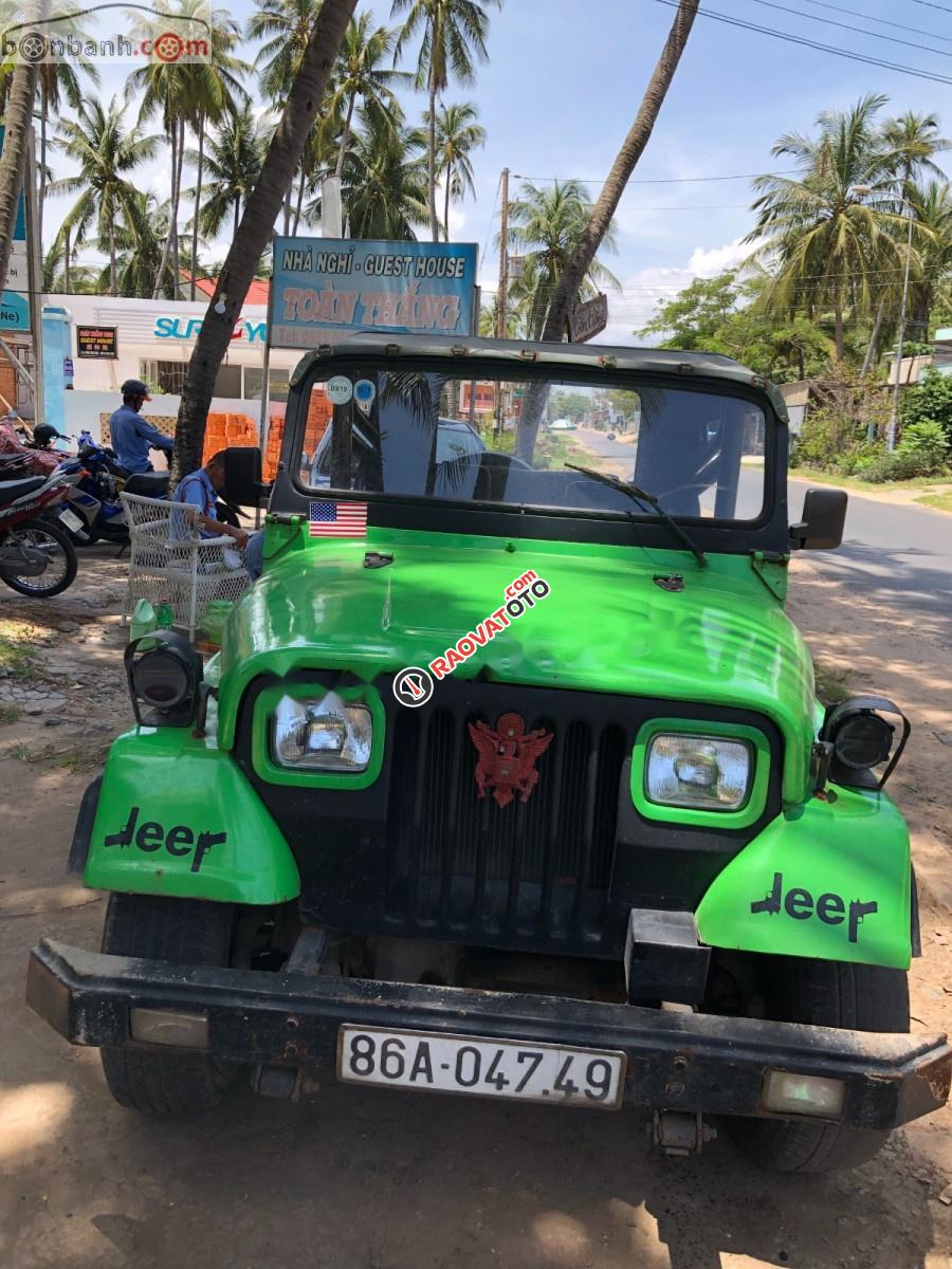 Cần bán gấp Jeep CJ 5 2.5 MT đời 1990, màu xanh lam, nhập khẩu, 105 triệu-5