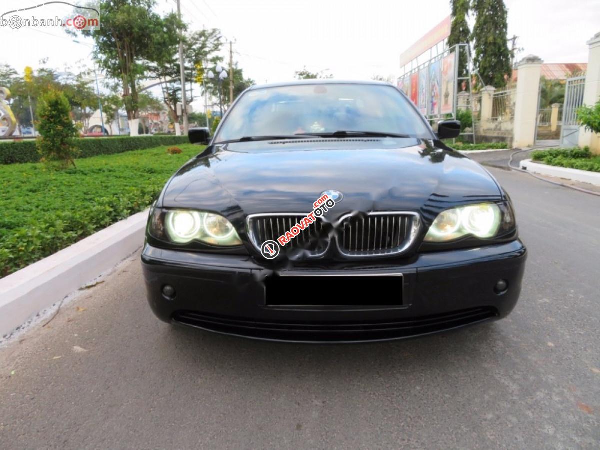 Cần bán BMW 325i 2005, màu đen số tự động-1