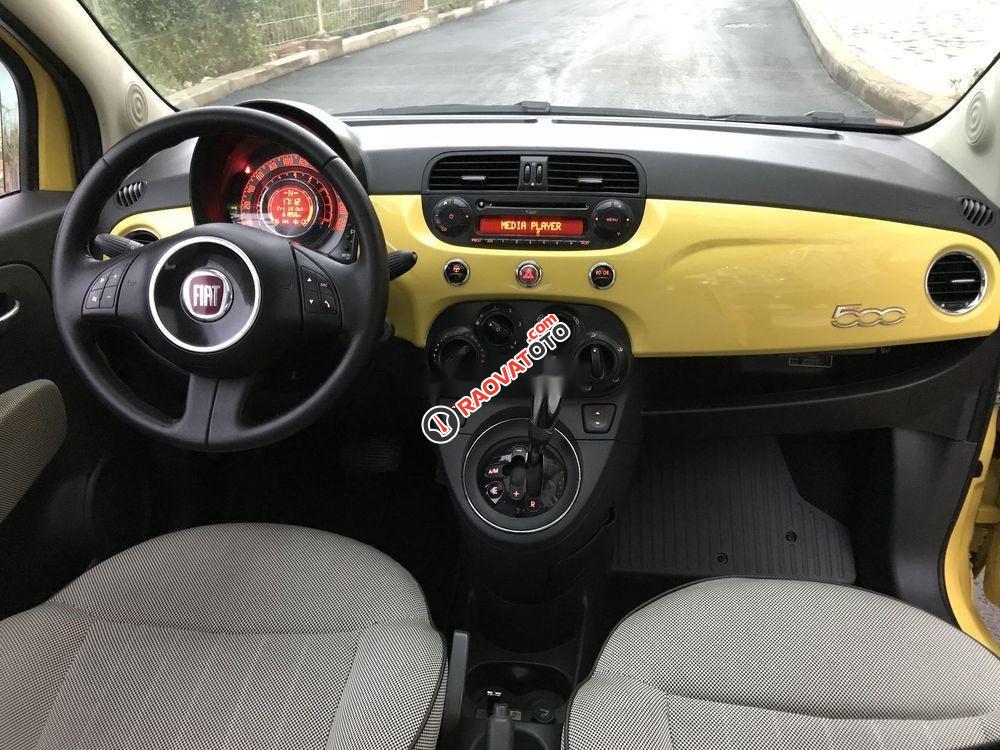 Bán Fiat 500 đời 2009, màu vàng, xe nhập số tự động, giá tốt-2