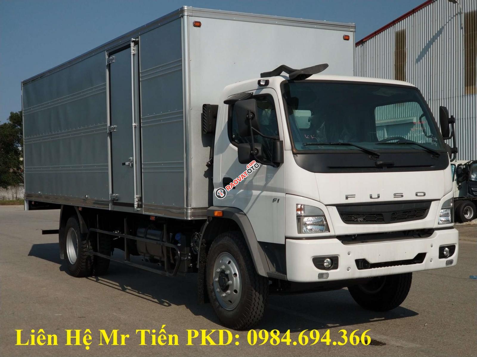 N bán xe tải Nhật Bản Mitsubishi Fuso Fi tải 7.5 tấn thùng dài 6.9m máy 170 PS đủ các loại thùng, hỗ trợ trả-4