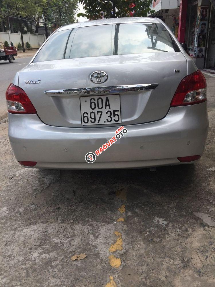 Bán xe Toyota Vios G 1.5 AT năm 2008, màu bạc xe gia đình-9