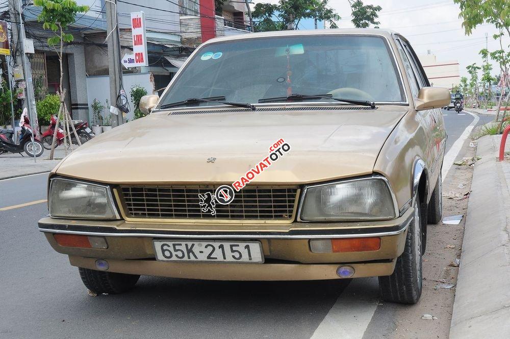 Bán ô tô Peugeot 505 đời 1987, màu vàng, nhập khẩu, giá rẻ-3