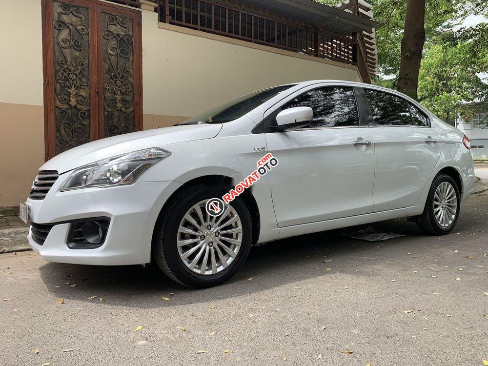 Bán Suzuki Ciaz 1.4AT sản xuất năm 2017, màu trắng, nhập khẩu nguyên chiếc-0