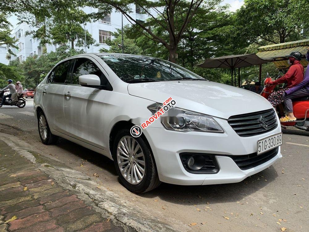 Bán Suzuki Ciaz 1.4AT sản xuất năm 2017, màu trắng, nhập khẩu nguyên chiếc-2