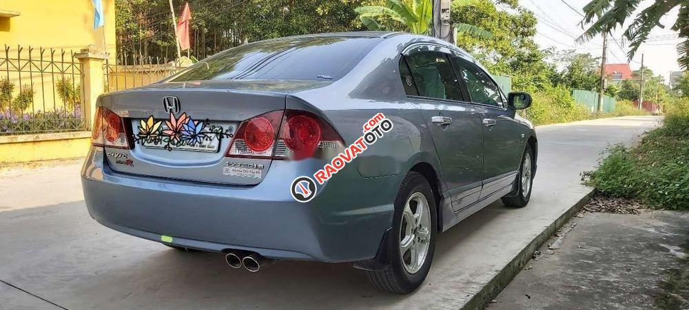 Cần bán lại xe Honda Civic MT đời 2008, màu xanh lam -2